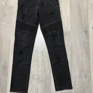 Armani Exchange Designer Skinny Biker Men’s Jeans